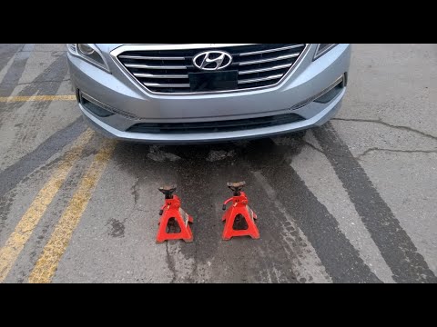 Видео: Подъем Hyundai Kia на домкратах