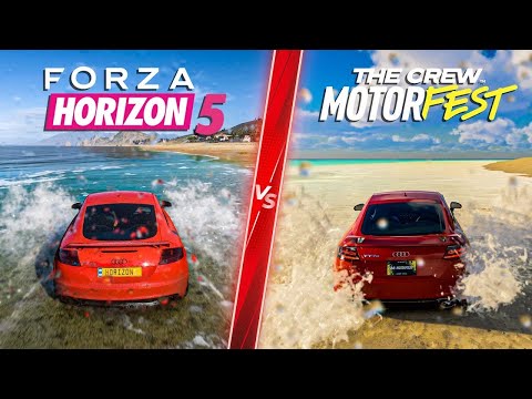 Видео: СРАВНЕНИЕ + ГАЙД НОВИЧКА FORZA HORIZON 5 И THE CREW MOTORFEST