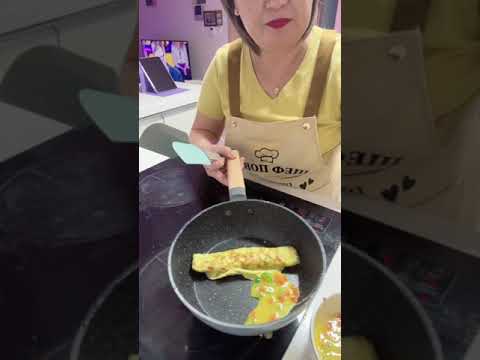 Видео: Яичные роллы