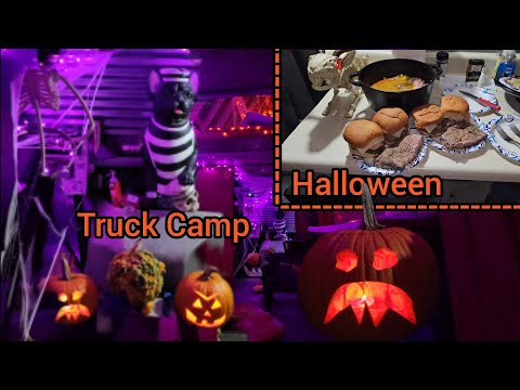 Видео: Счастливого Хэллоуина 🎃 Из лагеря грузовиков (2025)