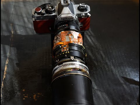 Видео: NIKON AF-S NIKKOR 300mm 1:4D ремонт, чистка грибка. Мастерская оптики и точной механики LENSSERVIS