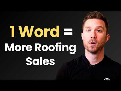 Видео: Это 1 слово мгновенно заставит вас ЗАКРЫТЬ больше продаж кровельных материалов
