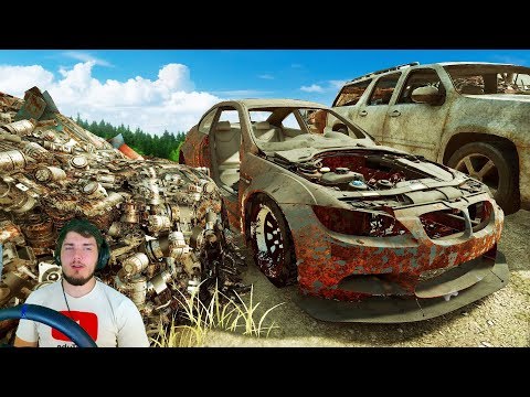 Видео: КУПИЛ НА СВАЛКЕ РАЗБИТУЮ БМВ М3 - CAR MECHANIC SIMULATOR