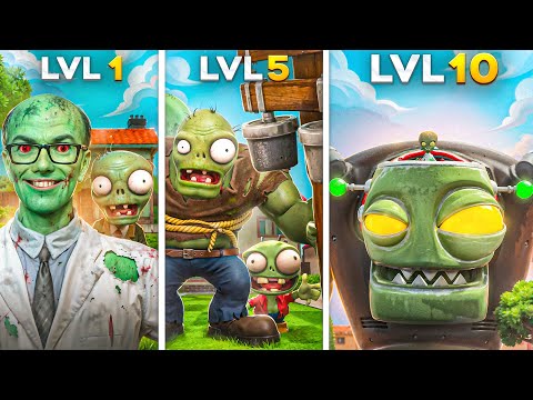Видео: 100 ИГРОКОВ ПРОТИВ 10 СТАДИЙ ЗОМБИ PLANTS VS ZOMBIES в Garry’s Mod