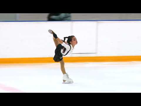 Видео: Юный фигурист девочки фигурное катание Виталина Манукян 6 лет СШ МЕТЕОР г  Жуковский тр. О.Н. Махова