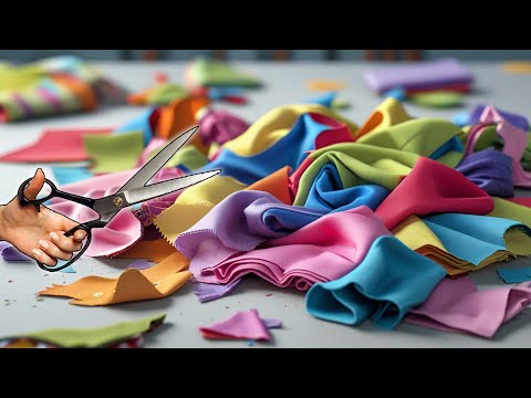 Видео: 5 Лучших и Быстрых Идей из Остатков Ткани | Лёгкие Швейные Проекты