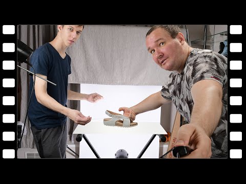 Видео: Предметный стол для фотосъёмки в домашних условиях