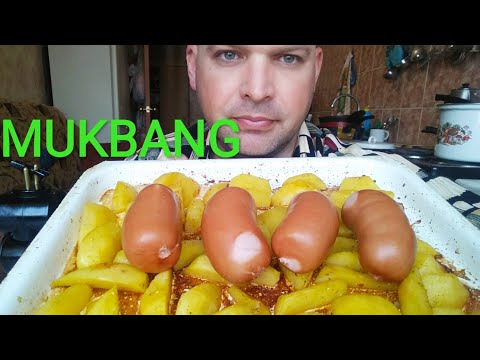 Видео: МУКБАНГ ПЕЧЁНЫЙ КАРТОФЕЛЬ/ОБЖОР САРДЕЛЬКИ/MUKBANG baked potato