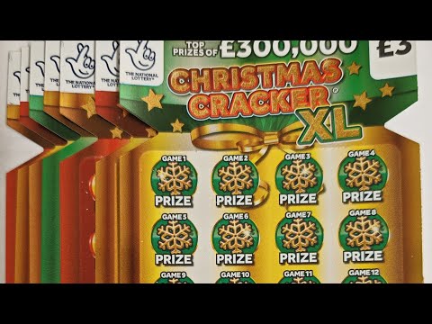 Видео: Новые рождественские хлопушки XL скретч-карты стоимостью 21 фунт стерлингов уже в игре
