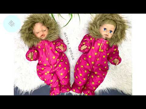 Видео: Как сшить зимний комбинезон с меховой опушкой для Baby born
