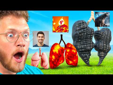 Видео: Реакция на сравнение размеров легких