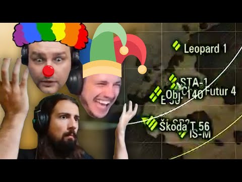Видео: Клоун Фиеста | Странные моменты стримеров World of Tanks