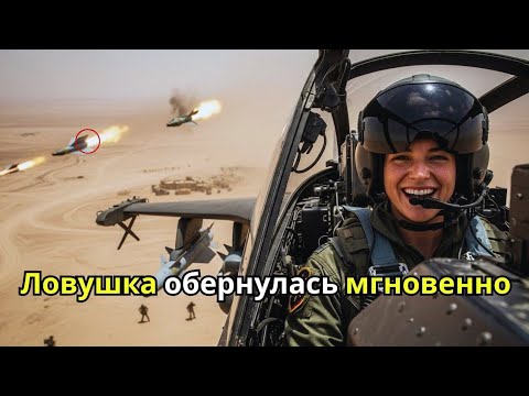 Видео: Они устроили засаду для пилота Апача, но затем услышали её смех в эфире перед тем как ударили ракеты