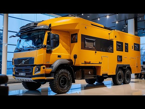 Видео: Внутри Volvo ArcticConqueror 6x6 2026 года — экспедиционного автодома, который смеется над ограни...