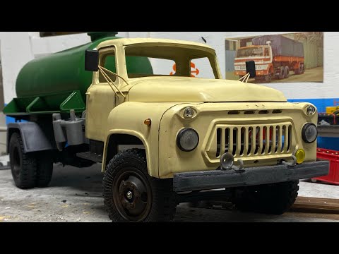 Видео: Обзор на Газ 53 про покраску 🖌️ 1:12 RC Gaz 53 