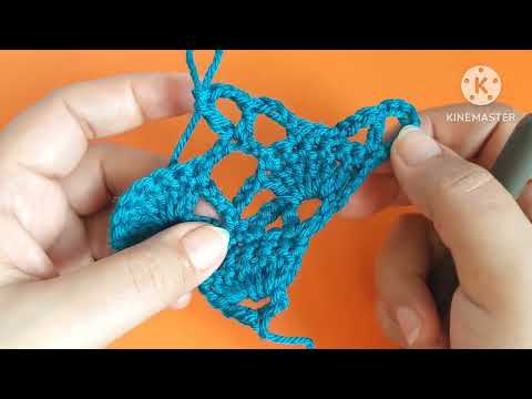 Видео: Как связать женскую треугольную шаль крючком с простой, идеальной конструкцией и подробным объясне