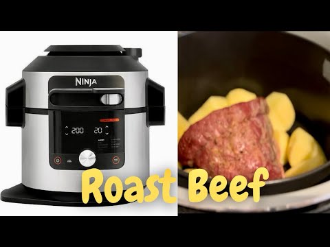 Видео: Впервые готовлю ростбиф в Ninja Foodi Max 15 в 1 | Жареный картофель и йоркширский пудинг