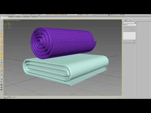 Видео: Как скрутить полотенца в 3DS MAX и Marvelous Designer