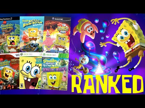 Видео: Рейтинг ВСЕХ 3D-платформеров Spongebob (включая Cosmic Shake!) ОТ ХУДШЕГО К ЛУЧШЕМУ (Топ-8 игр)