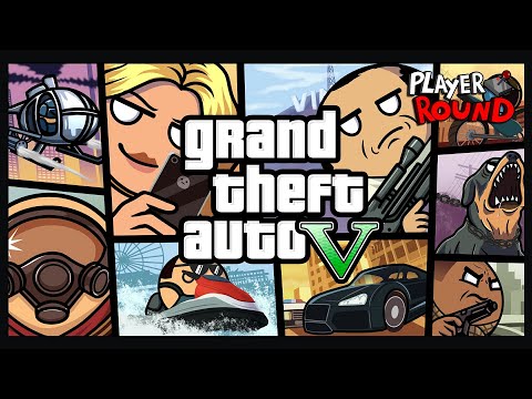 Видео: Grand Theft Auto V | Мультфильм-пародия