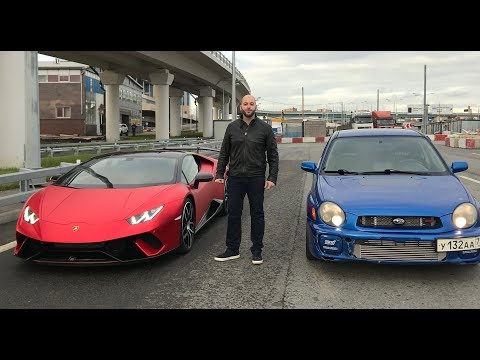 Видео: DT_LIVE. 700 л.с. Subaru Impreza vs Lamborghini Huracan