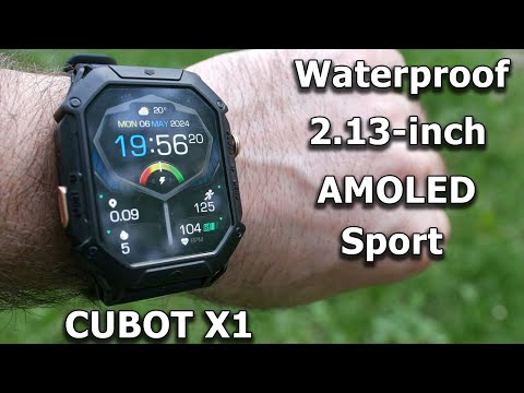 Видео: КОРОЛЬ Smart Watch - CUBOT X1. Часы для любых дел!