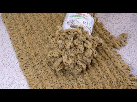 Видео: 1-й старт. Чехол на подушку из пряжи Alize Puffy. СП "Триостарты-март"