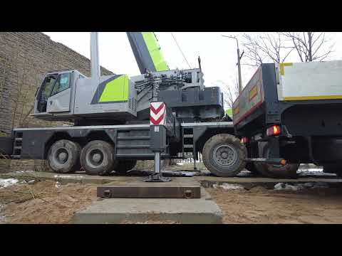 Видео: Демонтаж сотовой вышки Мегафона в Ивангороде