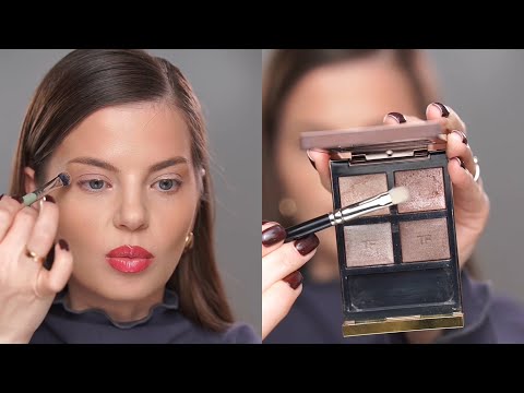 Видео: Урок по правильному нанесению теней