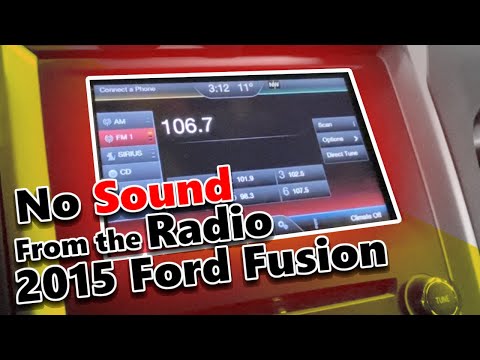 Видео: Радио не работает на Ford Fusion 2015 года