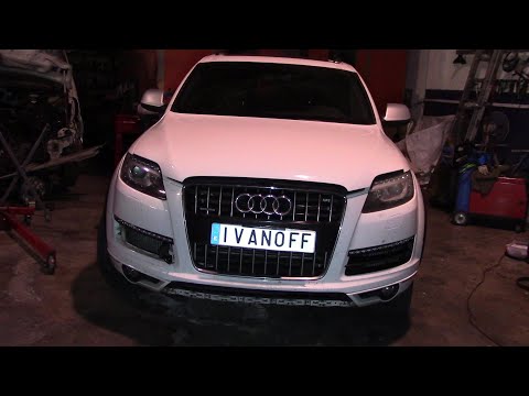 Видео: Audi Q7   Выстрелила форсунка