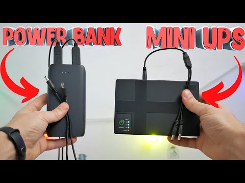 Видео: Інтернет без світла! Power Bank проти mini UPS для роутера з Аліекспрес. Мій досвід.