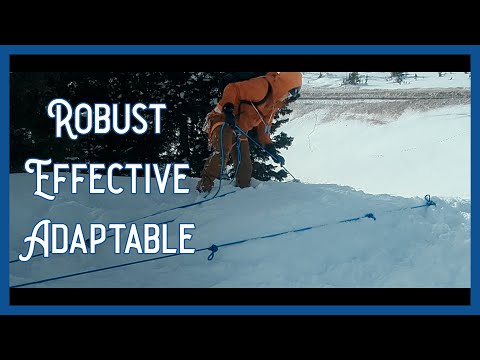 Видео: Создание системы спасения из трещин с петлей 6:1 и ее модификация для скалолазных ситуаций