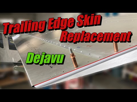 Видео: Замена обшивки задней кромки на моем Zenith CH 750 CruZer Build...