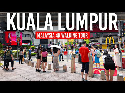 Видео: КУАЛА-ЛУМПУР, Малайзия 🇲🇾 Яркое Сердце Юго-Восточной Азии | Пешеходный Тур 4K