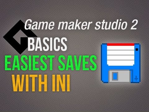 Видео: Game Maker Studio 2 | Основы - проще всего сохранить с .ini