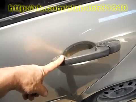 Видео: Калина  Когда болтаются дверные ручки. Кузовной ремонт.