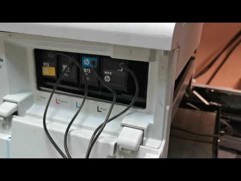 Видео: Очистка головки hp Pagewide pro 352, 452, 377, 477, технология, часть 1.