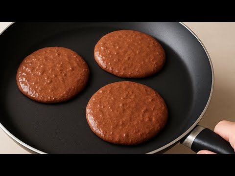 Видео: Без муки! Без сахара! Без яиц! Полезные овсяно-шоколадные блинчики | Здоровый завтрак для похудения