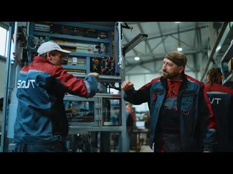 Видео: Формовочно-сборочное оборудование "SAVT Plast"