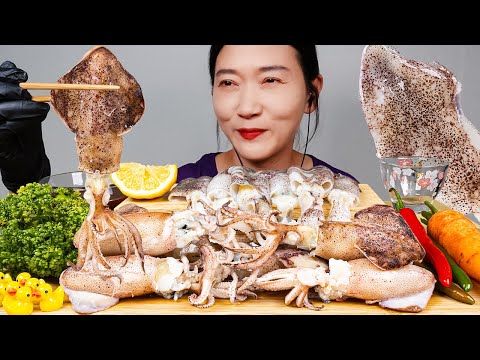 Видео: АСМР ЕДА кальмар мукбанг ASMR MUKBANG EATING SOUNDS