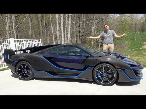 Видео: McLaren Sabre - это ещё один ультра-редкий, сумасшедший, особенный макларен
