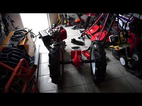 Видео: сборка мотоблока FORTE-135