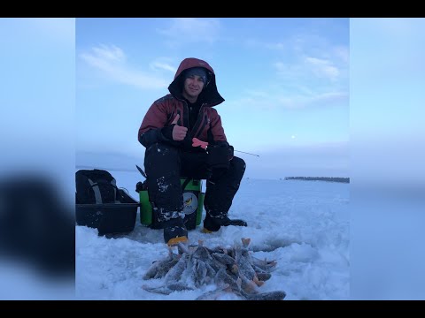 Видео: Рыбалка на зимние блесны, клёв окуня. Хороший улов!