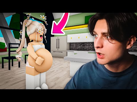 Видео: Моя жена БЕРЕМЕННА в Брукхейвен РП Роблокс? Истории в Brookhaven RP Roblox