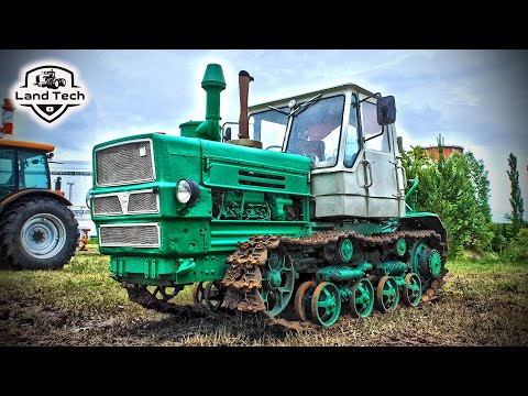 Видео: Т-150 - уникальный гусеничный трактор из СССР! Обзор и история развития на ХТЗ!