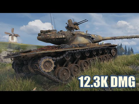 Видео: T57 Heavy • 12.3К УРОНА 6 ФРАГОВ • WoT Gameplay