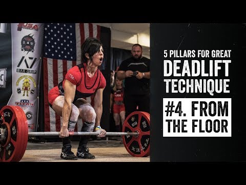 Видео: Становая тяга №4 | С пола | JTSstrength.com
