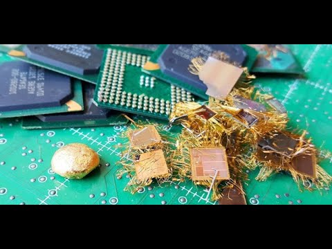 Видео: ЗОЛОТО ИЗ ЧИПОВ (как делать правильно) GOLD from CHIPS (how to do it correctly)