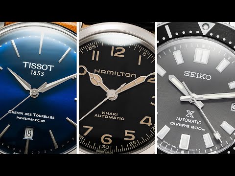 Видео: Создание полных коллекций из трех часов под одним брендом — Tissot, Seiko и Hamilton